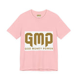 GMP "God Money Power" Graphic Tee — Inspirational Faith & Prosperity Shirt
