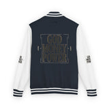 God Money Power Letterman Jacket