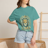 Lion Crest T-Shirt — GMP Gold Emblem Graphic Tee