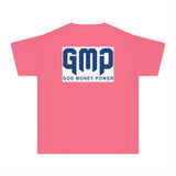 GMP "God Money Power" Youth Tee — Vintage Logo Graphic Shirt