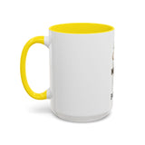 God Money Power Accent Coffee Mug — Inspirational Faith & Wealth Design (11/15 oz)