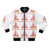 God Novel Power Bomber Jacket — Graphic All-Over-Print Men's Jacket