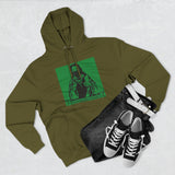God Money Power Hoodie — Graphic Three-Panel Fleece Pullover