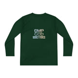 Youth Long Sleeve Tee — 'GMP GOD Money Power' Graphic