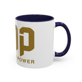 GMP Coffee Mug — "Good Money Power" Accent Ceramic Mug (11/15oz)