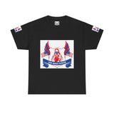 Patriotic 'God Money Power' Tee — Americana Flag Graphic T-Shirt