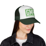 GMP Trucker Hat — "God Money Power" Mesh Snapback Cap