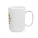Money Power Gold Ceramic Mug — GMP Inspirational Coffee Cup (11oz, 15oz)