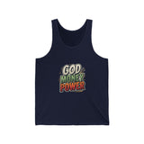 God Money Power Tank Top — Faith & Hustle Graphic Tank
