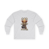 Long Sleeve Tee — GOD MONEY POWER Graphic Shirt