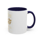 Inspirational Coffee Mug — “Put God First, Hustle for the Money”