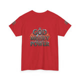 God Money Power Graphic Tee — Faith & Hustle Christian T-Shirt