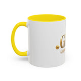 God Money Power (GMP) Accent Coffee Mug — Inspirational Religious Coffee Cup