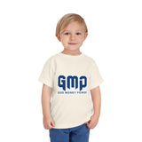 GMP "God Money Power" Toddler Tee — Faith-Based Kids Graphic Shirt