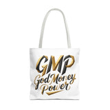 God Money Power (GMP) Tote Bag — Inspirational Faith & Prosperity Canvas Tote