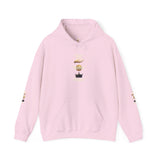 Gold Crown One Hoodie — Minimalist Royal Emblem Hooded Sweatshirt