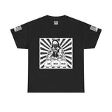 T-Shirt — 'God Money Power' Retro Buddha Graphic Tee