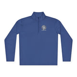 Quarter-Zip Pullover — Gold Monogram "GMP" (God • Money • Power)