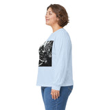 Angel Of Death Long Sleeve Tee — Dark Fantasy Angel & Serpent Graphic