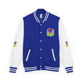 Letterman Jacket — GMP Good Money Power Colorful Splash Varsity Coat