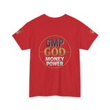 GMP GOD Money Power Tee — Bold Faith & Prosperity Graphic T-Shirt