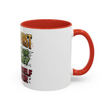 Inspirational Coffee Mug — "Put God First, Hustle for the Money, Put Yourself in Power"