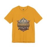 God Money Power Graphic Tee