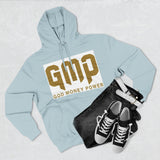 GMP Hoodie — "God Money Power" Bold Gold Graphic Fleece Pullover