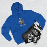 Three-Panel Fleece Hoodie