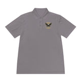 Eagle Logo Polo Shirt — "God Money Power (GMP)" Chest & Back Athletic Polo