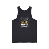 GMP GOD Money Power Tank Top — Motivational Graphic Fitness Tank