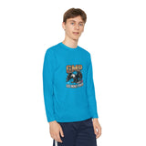 Youth Long Sleeve Tee — GMP (God Money Power) Eagle Graphic