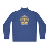 Lion Crest Quarter-Zip Pullover — GMP Gold Logo