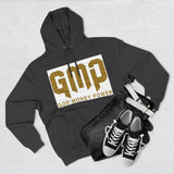 GMP Hoodie — "God Money Power" Bold Gold Graphic Fleece Pullover
