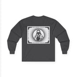 God Money Power Graphic Long Sleeve Tee