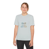 Youth Competitor Tee — "GMP GOD" Motivational Youth T‑Shirt