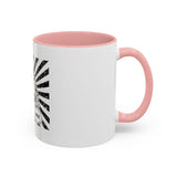 Coffee Mug — 'God Money Power' Bandana Jesus Black Accent Mug (11/15oz)