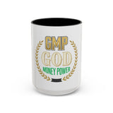 GMP Coffee Mug — “GOD Money Power” Motivational Accent Mug