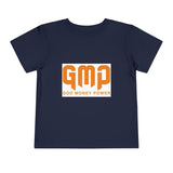 Toddler Tee — GMP (God Money Power) Orange Logo
