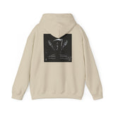 Angel Of Death Hoodie — Gothic Black & White Graphic Sweatshirt
