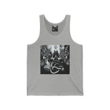 Angel Of Death Gothic Mythology Tank Top – Dark Angel & Serpent Graphic