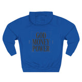 God Money Power Hoodie — Minimalist Inspirational Graphic Hoodie
