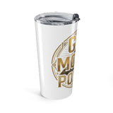 20oz Gold 'God Money Power' Stainless Steel Tumbler