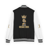 Letterman Jacket — "Champion King" Trophy Crest Varsity Jacket