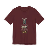 God Money Power- T-Shirt — Stacked Icons Graphic Tee