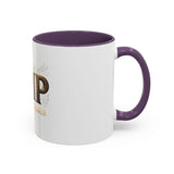 GMP 'God Money Power' Accent Coffee Mug — 11/15 oz Inspirational Ceramic