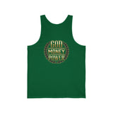 God Money Power Tank — Inspirational Faith & Hustle Graphic Tank Top