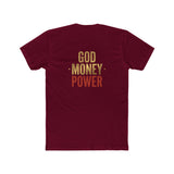 God Money Power Tee — Retro Palm Jesus Graphic T-Shirt