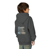 Youth Hoodie — GMP GOD Money Power Metallic Graphic Pullover