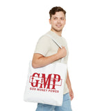 God Money Power (GMP) Red Logo Tote Bag – Faith & Wealth Statement Tote